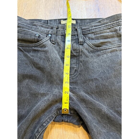 Unbranded Selvedge Black Skinny Stretch Denim Jeans‎ Button Fly - Picture 6 of 9